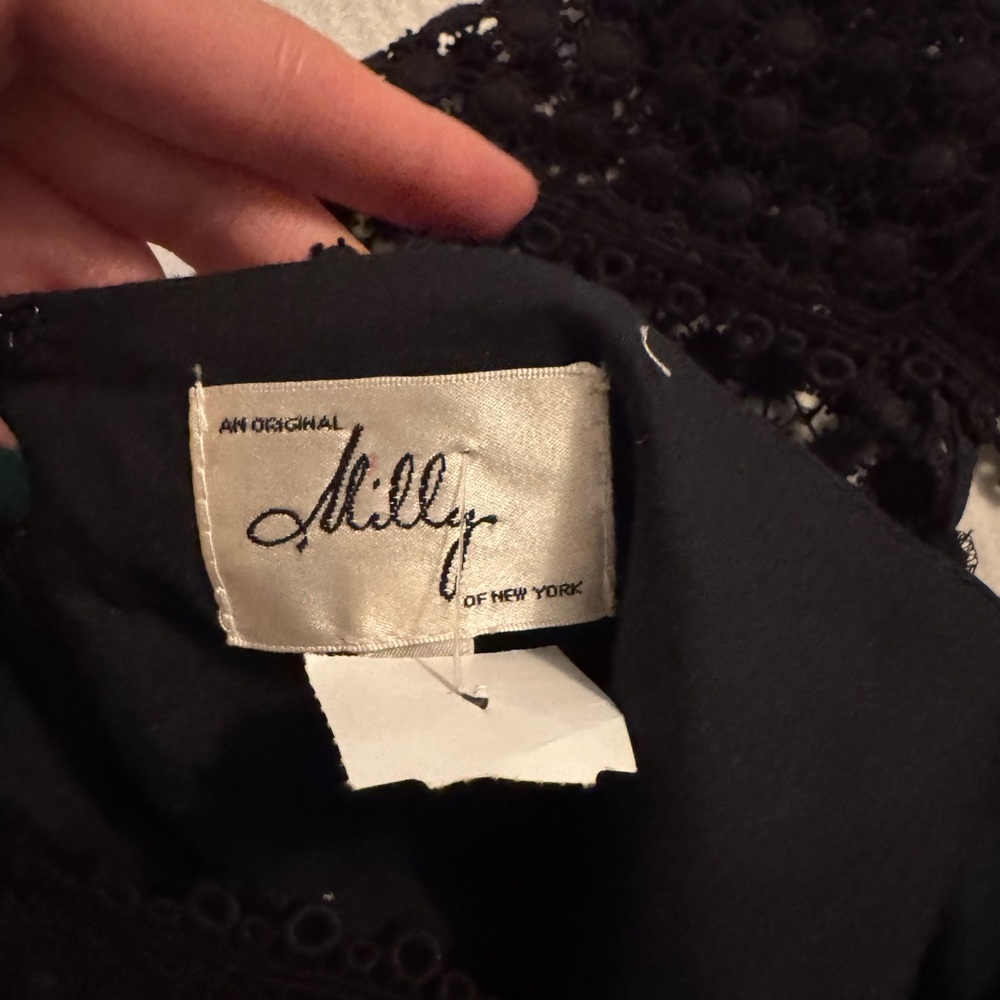 Milly Black Lace Dress (Milly of NY original)